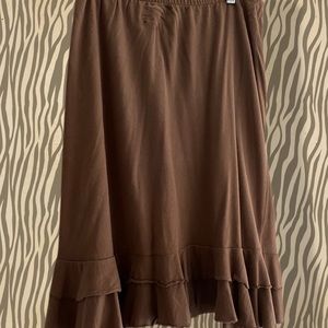 Fresh produce 100% cotton jersey material skirt.